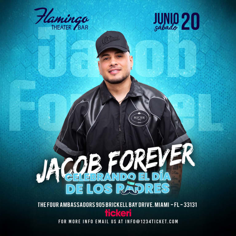 Event - Jacob Forever En Concierto - Miami, FL - sáb, 20 de junio de 2026} | concert tickets