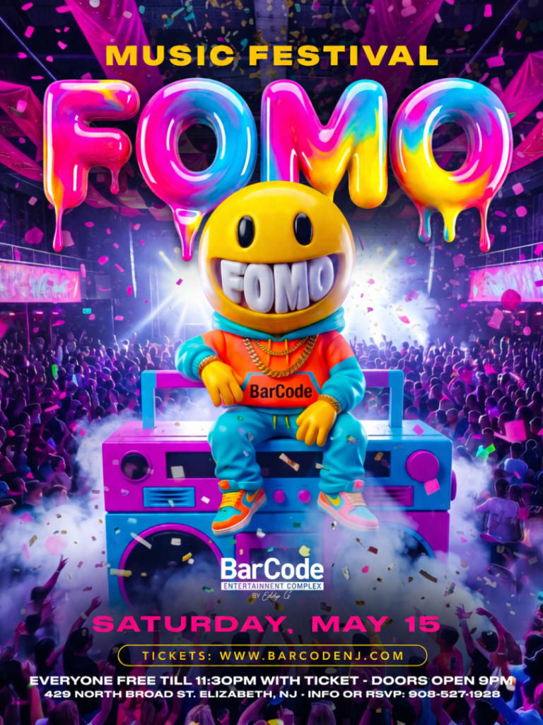 Event - FOMO MUSIC FESTIVAL / Fridays At BarCode - Elizabeth, NJ - vie, 15 de mayo de 2026} | concert tickets