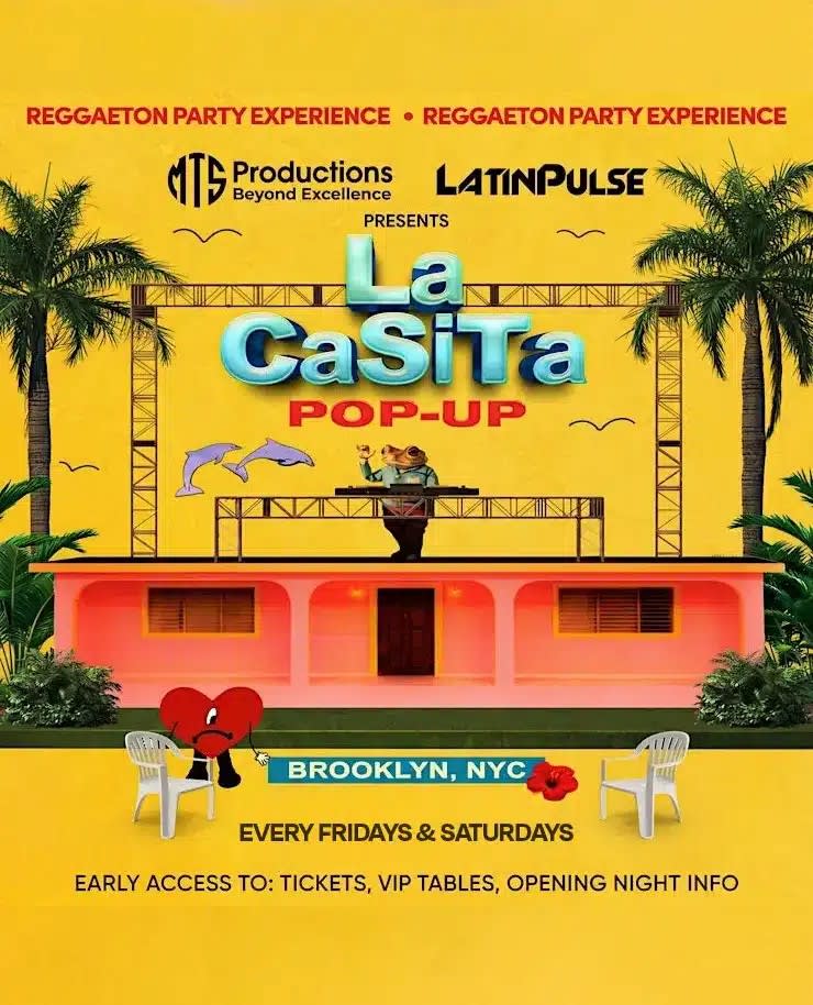 Event - Bad Bunny Immersive Experience NYC | Brooklyn Reggaeton Party - Brooklyn, New York - May 8, 2026 | concert tickets