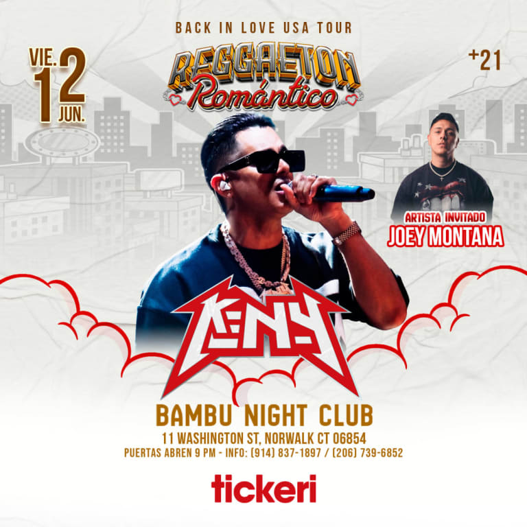Event - KenY -  Joey Montana en Norwalk CT - Norwalk, Connecticut - June 12, 2026 | concert tickets