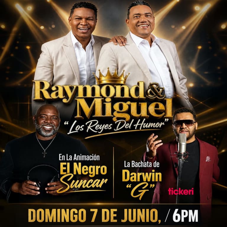 Event - Raymond & Miguel The Kings of Humor - Washington, WA - dom, 7 de junio de 2026} | concert tickets