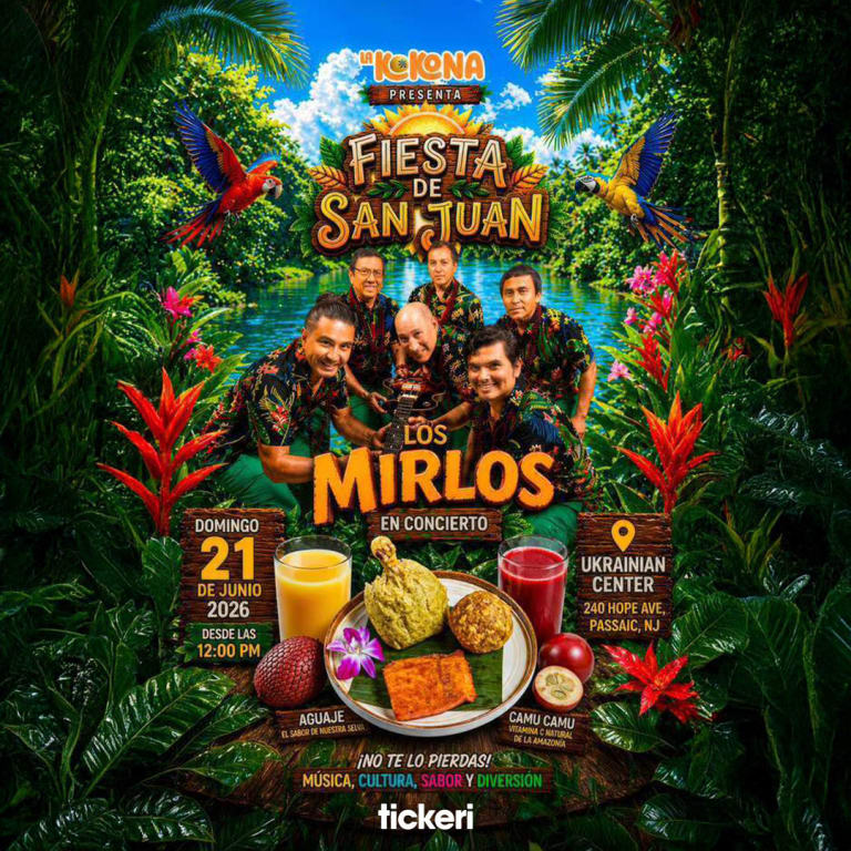 Event - Los Mirlos en concierto - Passaic, NJ - Sun, June 21, 2026} | concert tickets