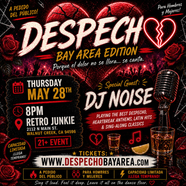 Event - DESPECHO - Bay Area Edition @ Retro Junkie - Walnut Creek, CA - Thu, May 28, 2026} | concert tickets