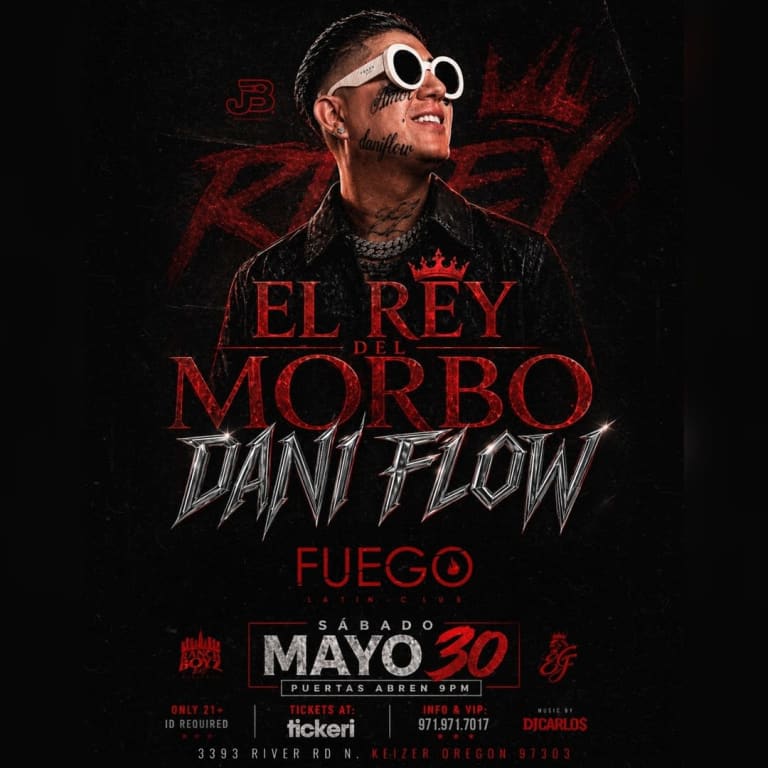 Event - Dani Flow Live!  - Keizer, Oregon - 30 de mayo de 2026 | concert tickets