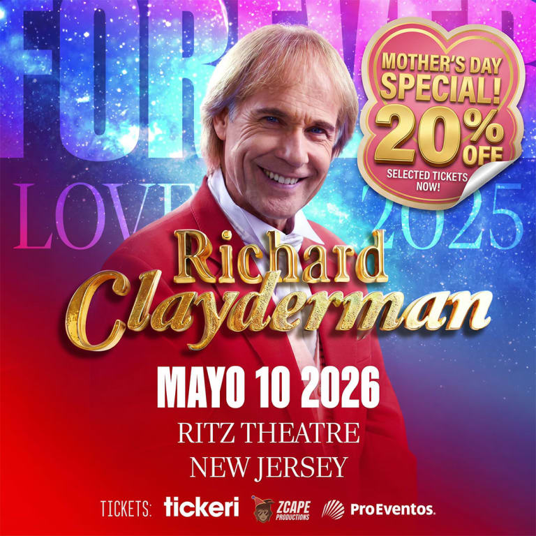 Event - Richard Clayderman in concierto – New Jersey - Elizabeth, New Jersey - May 10, 2026 | concert tickets