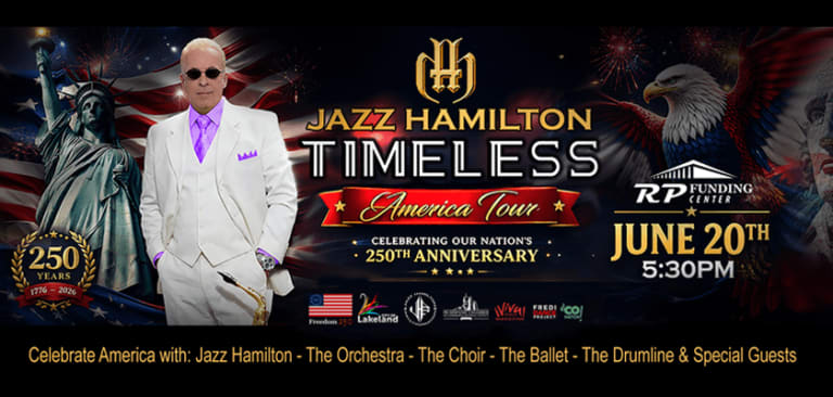 Event - Jazz Hamilton TIMELESS VIP - Lakeland, Florida - June 20, 2026 | concert tickets