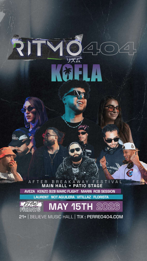 Event - Ritmo404  - Atlanta - Perreo Fridays - Atlanta, GA - Fri, May 15, 2026} | concert tickets