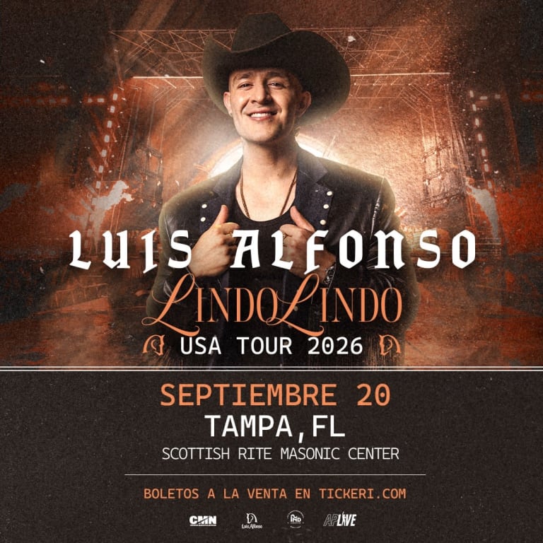 Event - LUIS ALFONSO EN TAMPA, FL - Tampa, Florida - September 20, 2026 | concert tickets