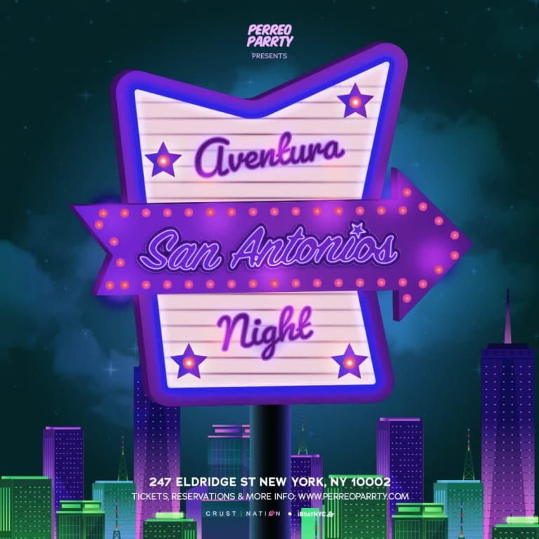 Event - Aventura Night - #1 Bachata Party at San Antonios NYC - New York, New York - October 3, 2026 | concert tickets