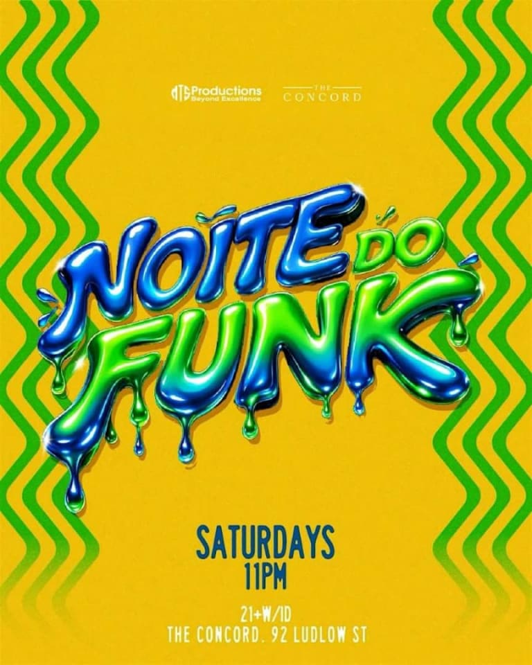 Event - Experience Noite do Funk NYC on Saturday, May 16 in the Lower East Side - New York, New York - 16 de mayo de 2026 | concert tickets