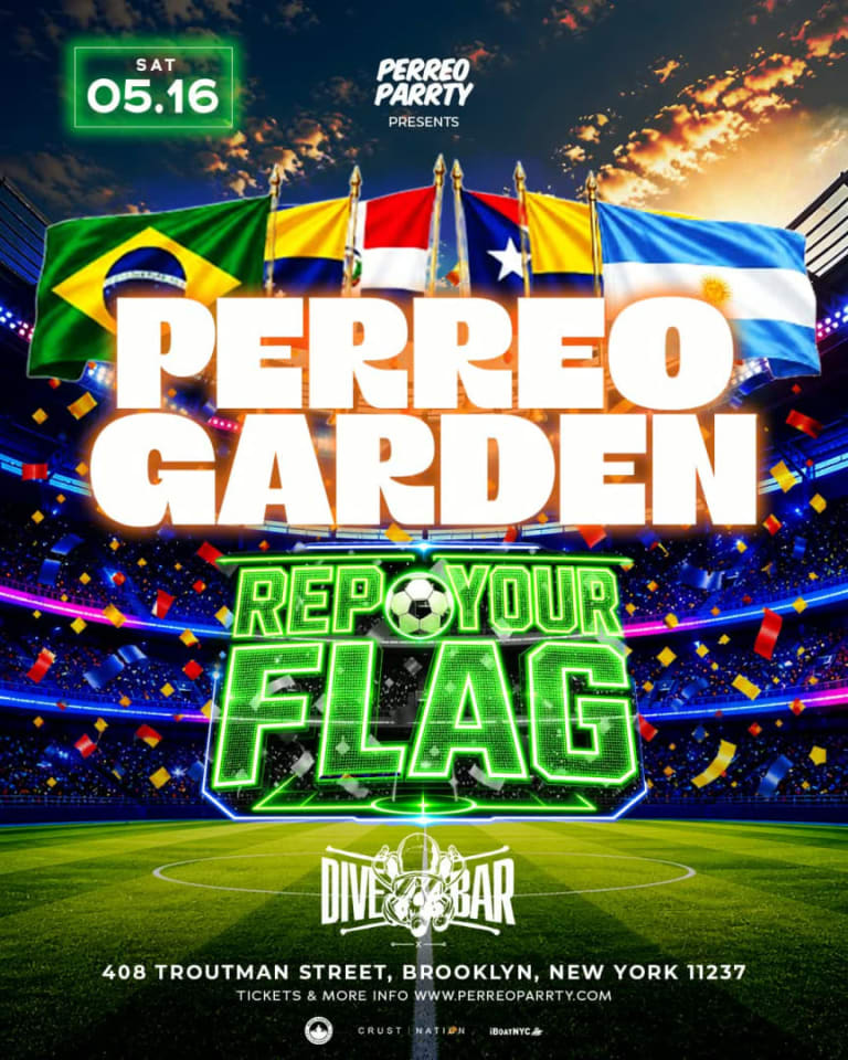 Event - Perreo Garden - Rep your Flag - Reggaeton Party Brooklyn - Brooklyn, New York - May 16, 2026 | concert tickets