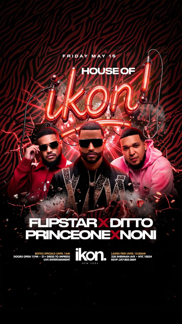 Event - House of Ikon Fridays At Ikon New York - New York, New York - May 15, 2026 | concert tickets