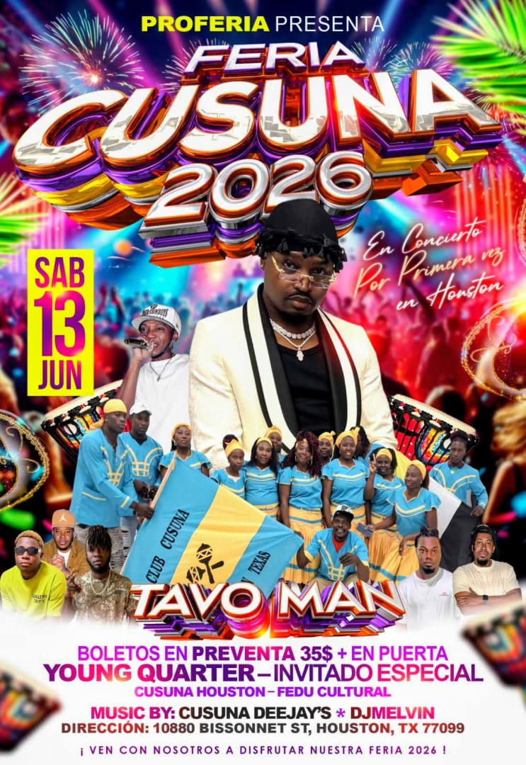 Event - FERIA CUSUNA 2026 HOUSTON TX  - Houston, Texas - June 13, 2026 | concert tickets
