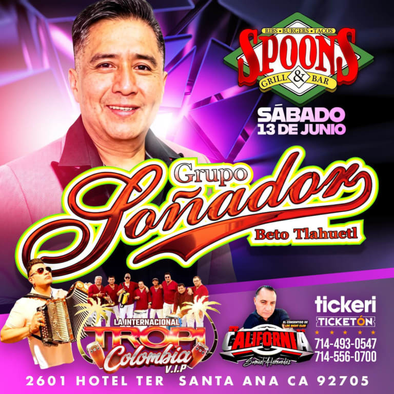Event - Grupo Sonador y La internacional Tropicolombia en Santa Ana - Santa Ana, California - June 13, 2026 | concert tickets