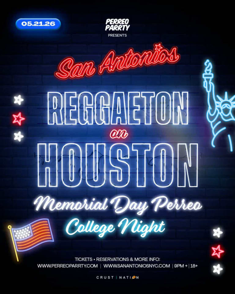 Event - Reggaeton on Houston 18+ - Thursday College Night - Memorial Day Weekend - New York, New York - May 21, 2026 | concert tickets