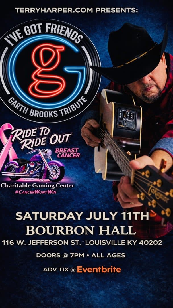 Event - Charitable Gaming Center presents : I've Got Friends (Garth Brooks Tribute) - Louisville, Kentucky - July 11, 2026 | concert tickets