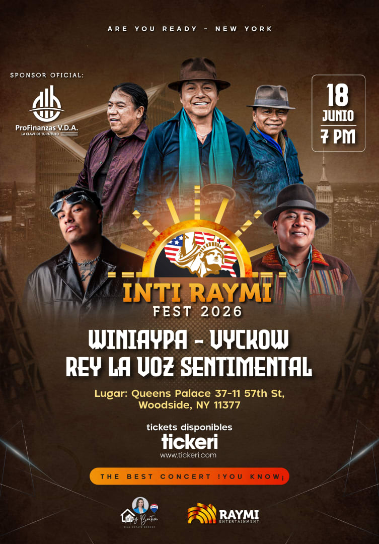 Event - Inti Raymi Fest - Winiaypa en NY - WOODSIDE, New York - June 18, 2026 | concert tickets