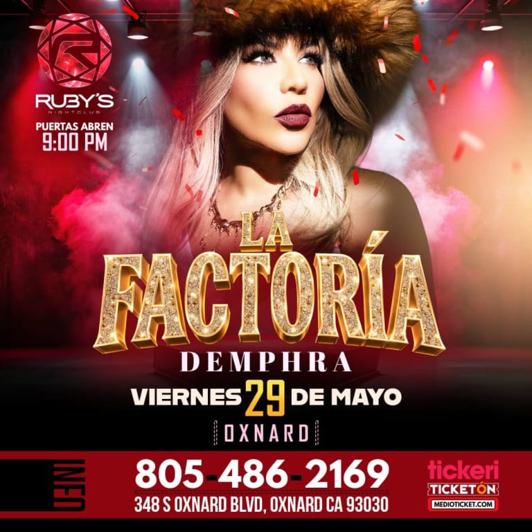 Event - LA FACTORIA EN OXNARD - Oxnard, CA - Fri, May 29, 2026} | concert tickets