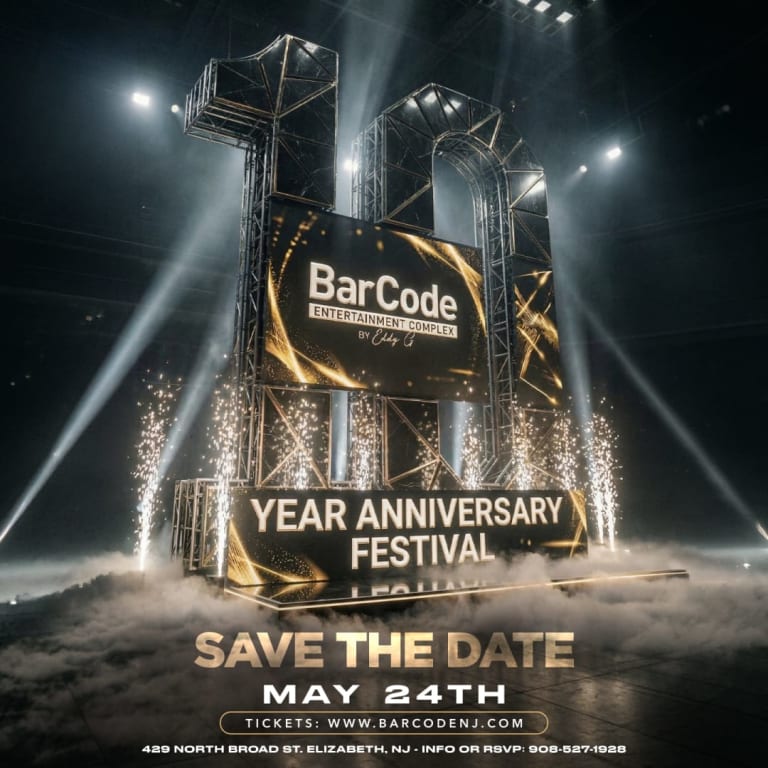 Event - BarCode 10 Year Anniversary Festival - Elizabeth, New Jersey - May 24, 2026 | concert tickets