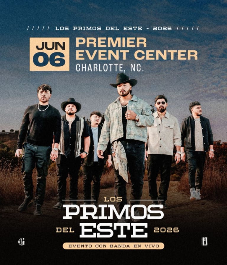 Event - LOS PRIMOS DEL ESTE EN VIVO! - Charlotte, North Carolina - June 6, 2026 | concert tickets