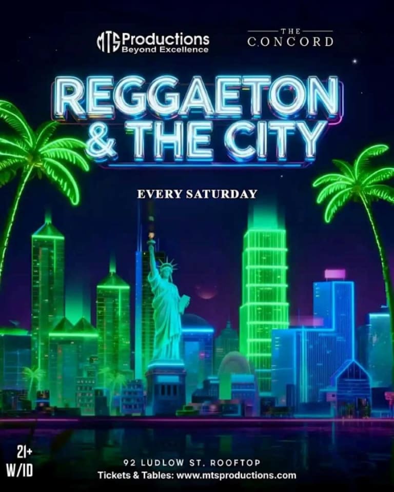 Event - Reggaeton & the City | Every Saturday at Concord NYC  - New York, New York - May 23, 2026 | concert tickets