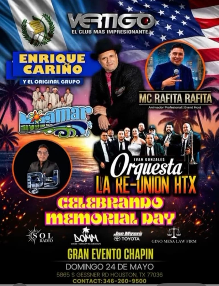 Event - Enrique Cariño, El Original Grupo Miramar y Orquesta La Re-Unión HTX en Houston - Houston, Texas - May 24, 2026 | concert tickets