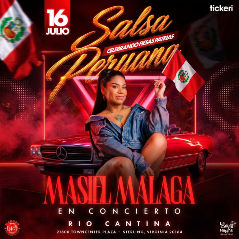 Masiel Malaga en concierto