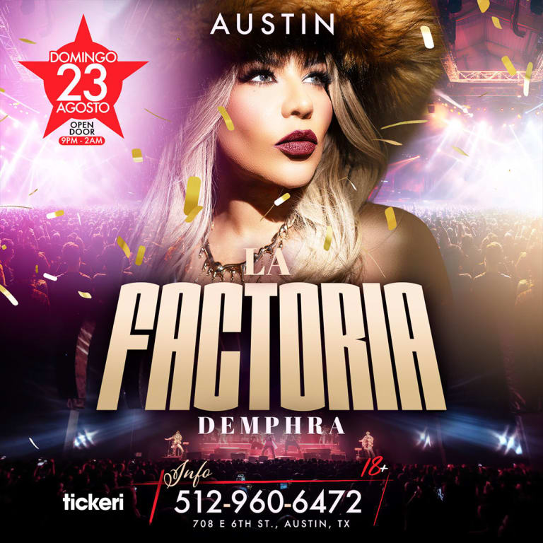 Event - Demphra de la Factoria con Raymix en concierto - Austin, Texas - August 23, 2026 | concert tickets