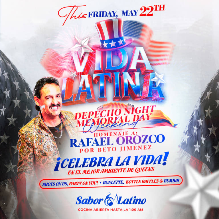 Event - VIDA LATINA 2026 | Sabor Latino - Queens, New York - May 22, 2026 | concert tickets