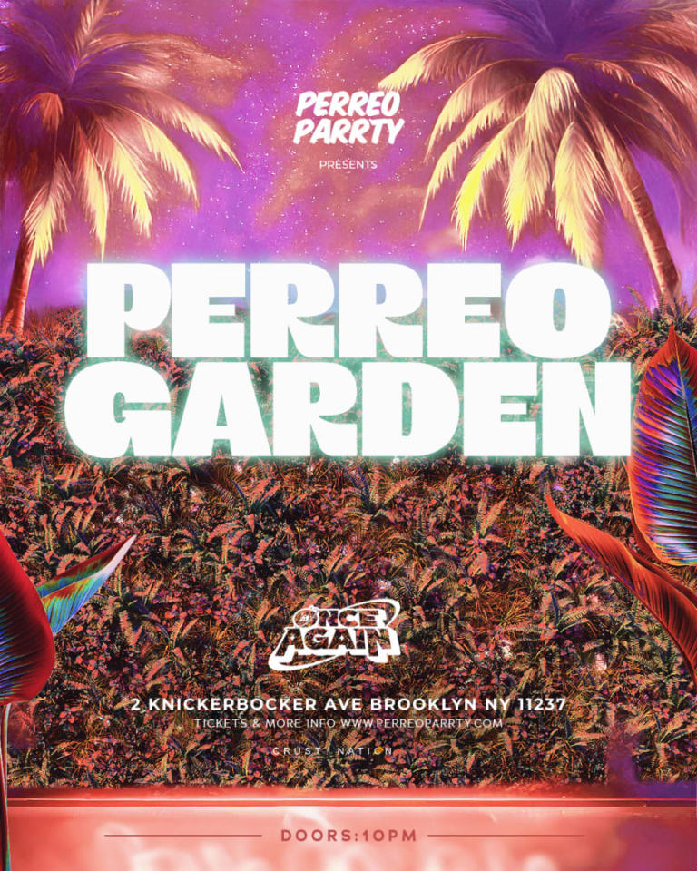 Event - PERREO GARDEN - Latin & Reggaeton Brooklyn Dance Party NYC - Brooklyn, New York - June 12, 2026 | concert tickets