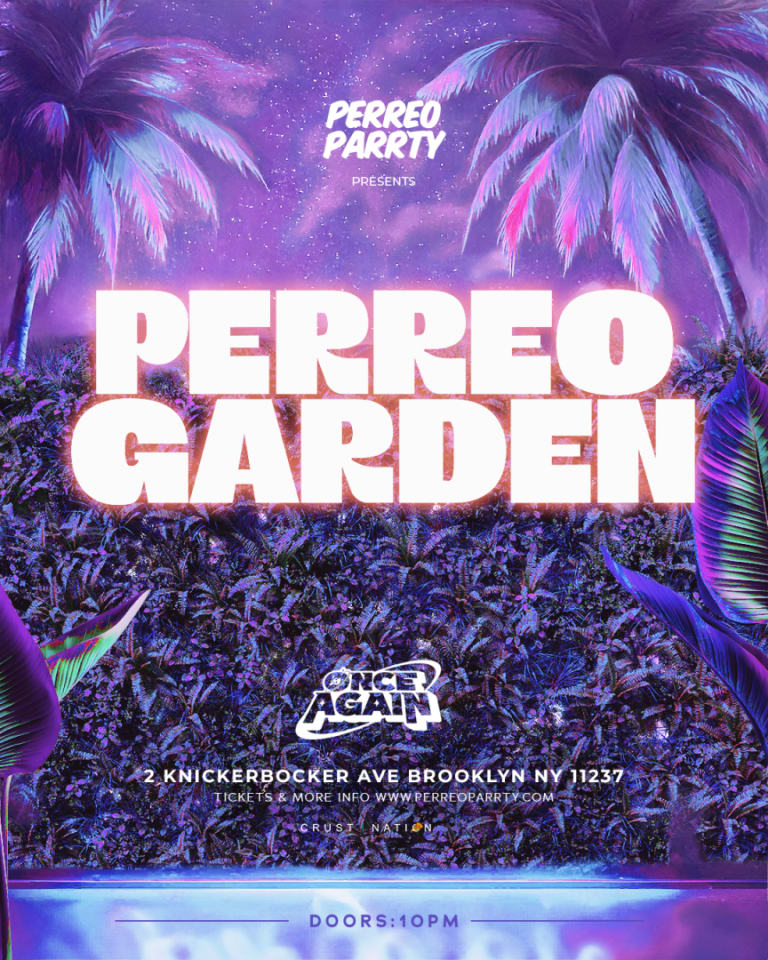 Event - PERREO GARDEN - Latin & Reggaeton Brooklyn Dance Party NYC - Brooklyn, New York - July 24, 2026 | concert tickets