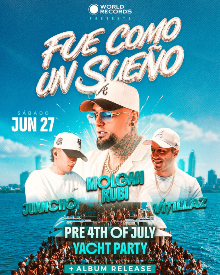 Event - FUE COMO UN SUEÑO: YACHT PARTY (ALL INCLUSIVE OPEN BAR & BITES) - Buford, Georgia - June 27, 2026 | concert tickets