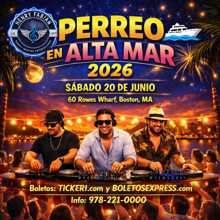 Event - Boston Salsa Cruise Presenta 🎶 Perreo En Alta Mar 2026🎶 - Boston, MA - June 20, 2026 | concert tickets