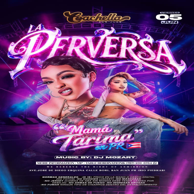 Event - La Perversa en Coachella - San Juan - San Juan, San Juan - June 5, 2026 | concert tickets