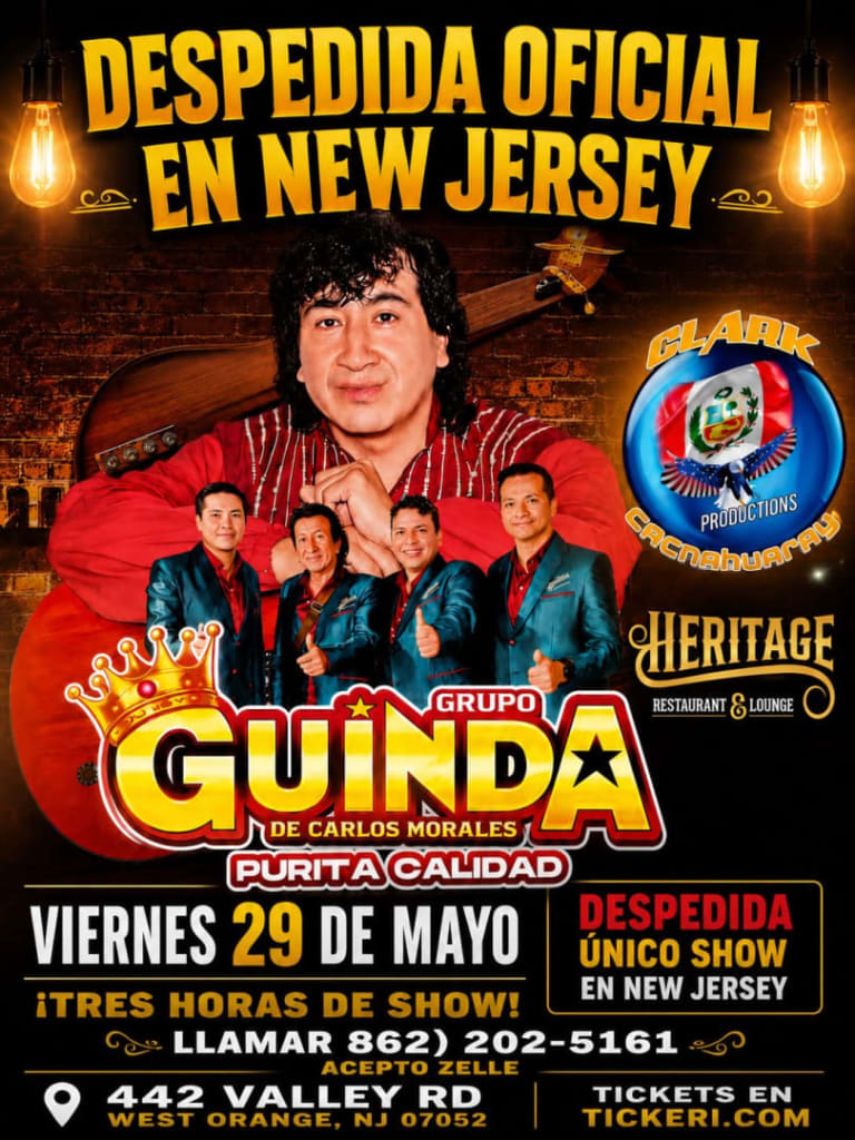 Event - Grupo guinda  - West Orange, New Jersey - May 29, 2026 | concert tickets