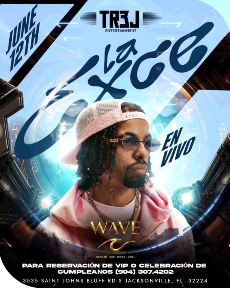 Event - La Exce en Wave  - Jacksonville, Florida - June 12, 2026 | concert tickets