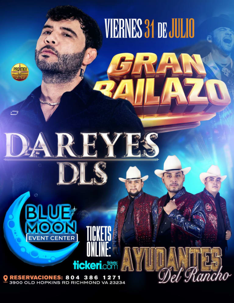 Event - DAREYES DLS Y AYUDANTES DEL RANCHO!! - Richmond, Virginia - July 31, 2026 | concert tickets