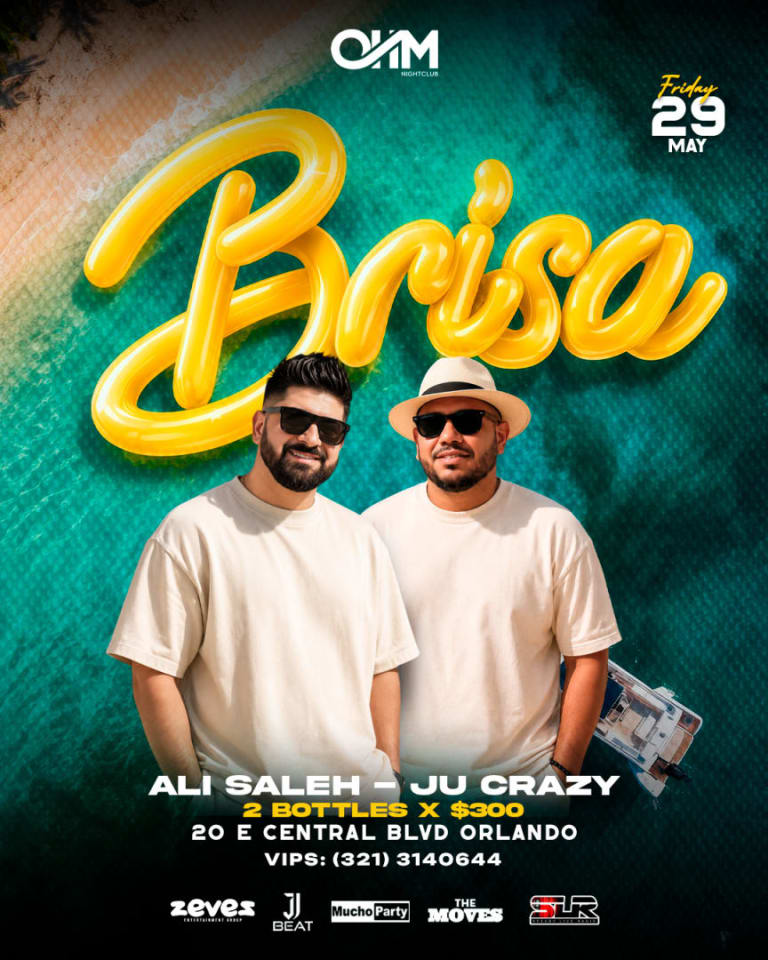 Event - BRISA - Orlando, Florida - May 29, 2026 | concert tickets