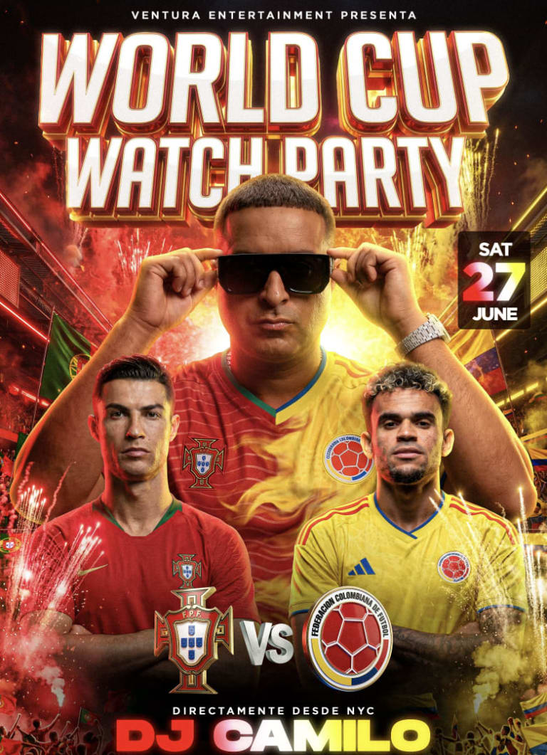Event - WORLD CUP WATCH PARTY W/ DJ CAMILO | MANGOS LOUNGE | PAWTUCKET, RI - Pawtucket, Rhode Island - June 27, 2026 | concert tickets