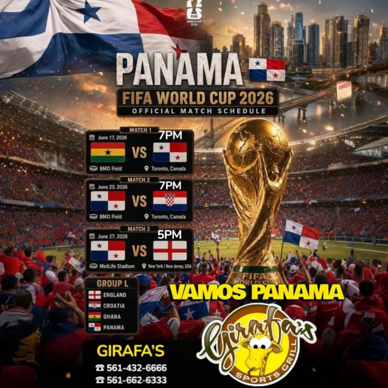 Event - PANAMA 🇵🇦 vs GHANA 🇬🇭 FIFA WORLD CUP 2026 WATCH PARTY  - West Palm Beach, Florida - June 17, 2026 | concert tickets