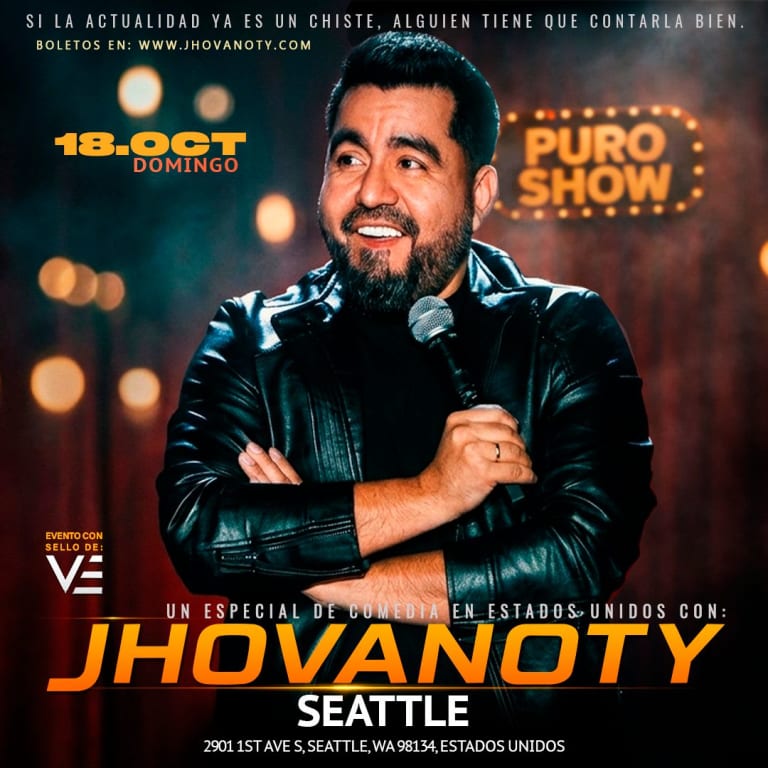 Event - Jhovanoty en Seattle - Seattle, Washington - October 18, 2026 | concert tickets
