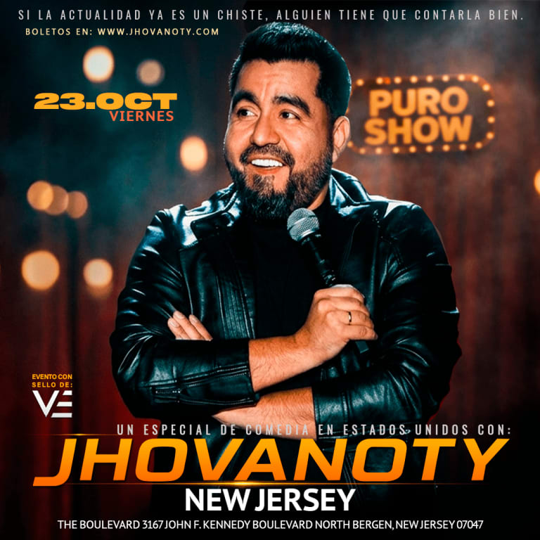 Event - Jhovanoty en New Jersey - North Bergen, New Jersey - October 23, 2026 | concert tickets
