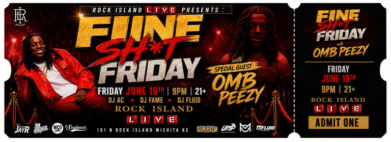 Event - Omb Peezy Live At Rock Island Live - Wichita, Kansas - June 19, 2026 | concert tickets