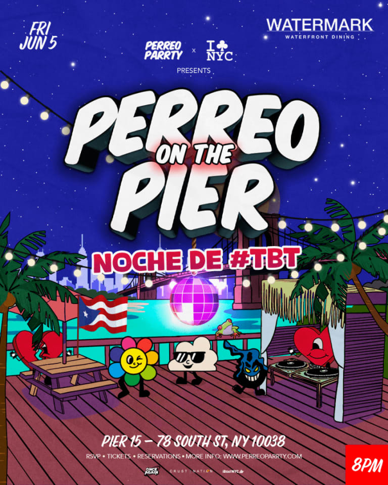 Event - 6/5 NOCHE DE TBT PERREO ON THE PIER - REGGAETON PARTY @ WATERMARK NYC - New York, New York - June 5, 2026 | concert tickets