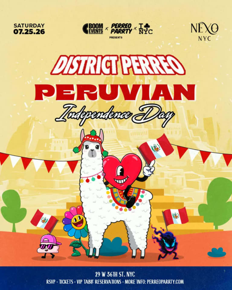 Event - Peruvian Independence Party at Nexo Nightclub Midtown NYC - New York, New York - July 25, 2026 | concert tickets