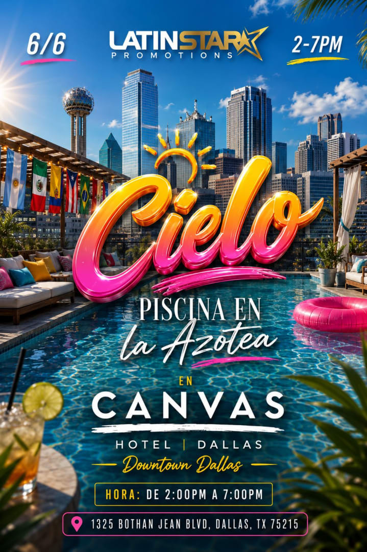 Event - Pool party on the terrace - Dallas, Texas - June 6, 2026 | concert tickets