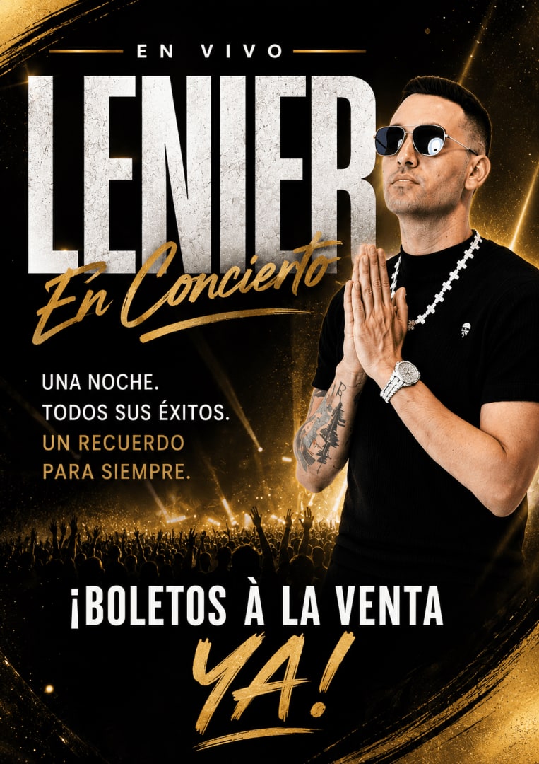 Event - Lenier Gran Concierto - Pflugerville, Texas - June 12, 2026 | concert tickets