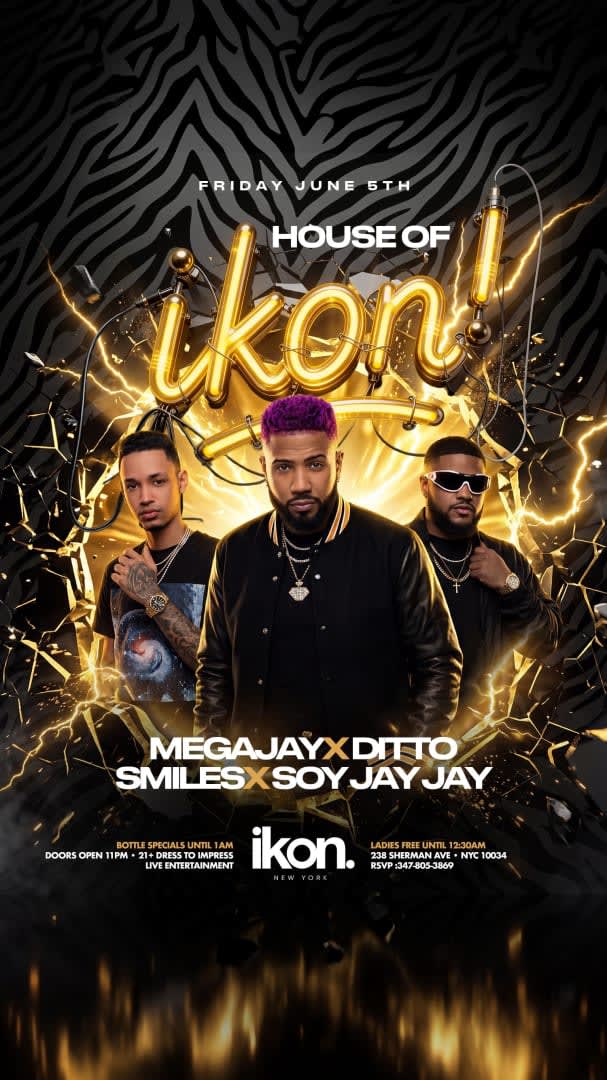 Event - House of Ikon Fridays Governors Ball After Party At Ikon New York - New York, New York - June 5, 2026 | concert tickets