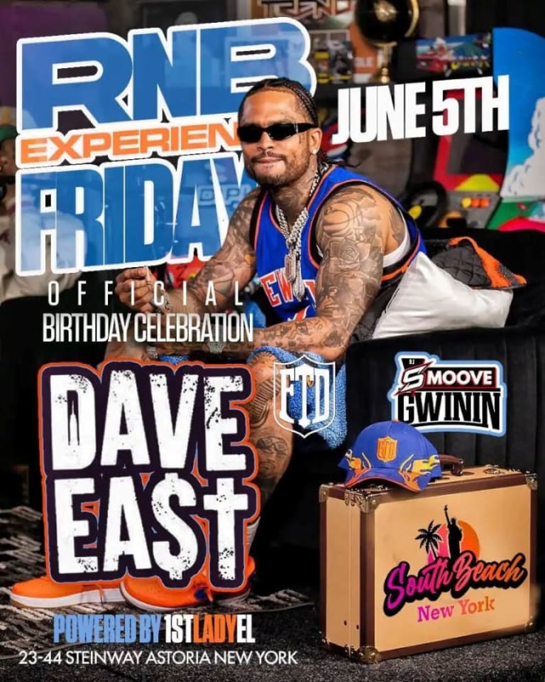 Event - RNB Experience Fridays at South Beach Astoria – Every Friday - Astoria, New York - June 5, 2026 | concert tickets
