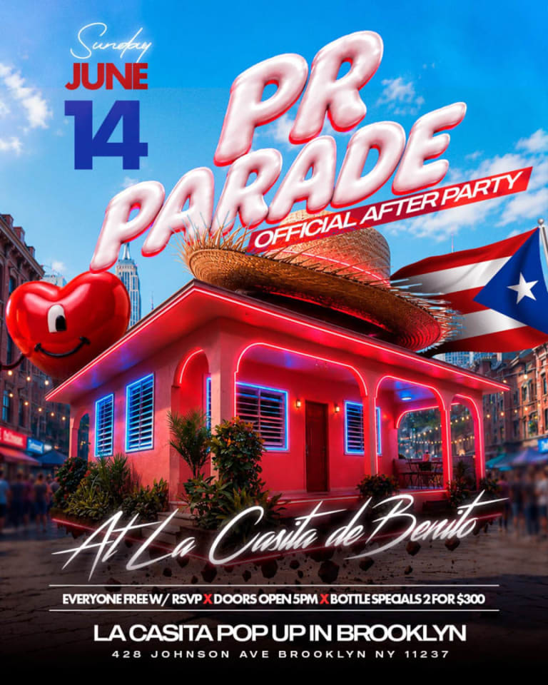 Event - Puerto Rican Day Parade After Party Pop Up At La Casita - Brooklyn, New York - June 14, 2026 | concert tickets